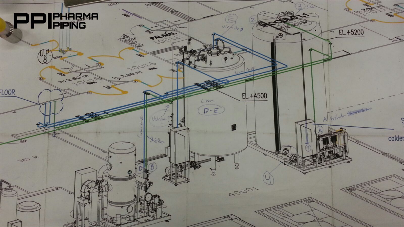 Fabricación bajo plano y en serie a partir de isométricos